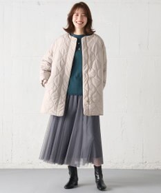 ANY 【蓄熱保温/撥水/洗濯機可能】撥水ウォームキルトブルゾン