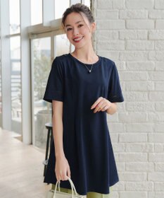 Tiaclasse 【洗える・接触冷感・紫外線ケア・サラごこち】はしごレースチュニック