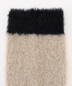 steppi 【洗える】ファー レッグウォーマー