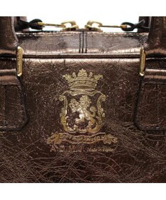 A.D.M.J. 【牛革】イタリアンレザークラックメタル2WAYボストンM