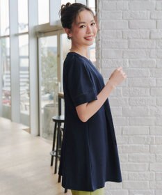 Tiaclasse 【洗える・接触冷感・紫外線ケア・サラごこち】はしごレースチュニック