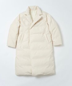 KWD 【日本製/高品質ダウン】DOWN COAT グリーンダウン ロングダウンコート