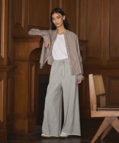 CRAFT STANDARD BOUTIQUE 袖シャーリングバンドカラーシャツ