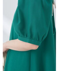 earth music&ecology リサイクルポリエステルブレンドＡラインワンピース