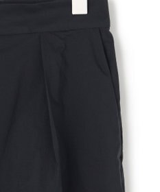 ICB 【洗える】 エコナイロンストレッチ ワイドストレートパンツ