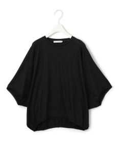 ICB L 【接触冷感・速乾・洗える】Ly.Coハイゲージ ドルマンスリーブプルオーバー