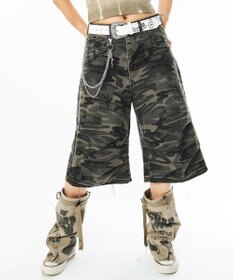 WEGO 【ユニセックス着用ITEM】パラシュートハトメショーツ