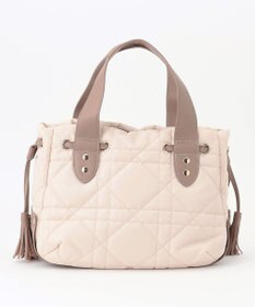 LA BAGAGERIE グリッドキルティングトート