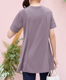 Tiaclasse 【洗える・接触冷感・紫外線ケア・サラごこち】はしごレースチュニック