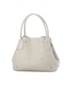 UNBILLION ペルケ perche / 牛革ドット刺繍2wayトートS