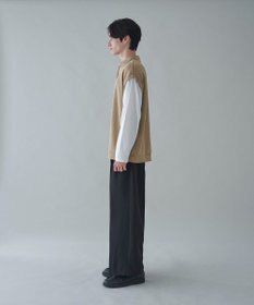 WEGO フェイクレイヤードモックネックベストT（LS）