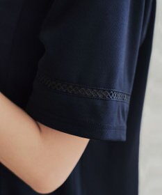 Tiaclasse 【洗える・接触冷感・紫外線ケア・サラごこち】はしごレースチュニック