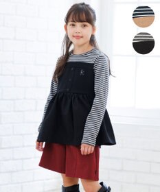 組曲 KIDS 【150-160㎝】ビスチェドッキング Tシャツ