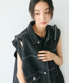 CRAFT STANDARD BOUTIQUE デニムリボンベスト