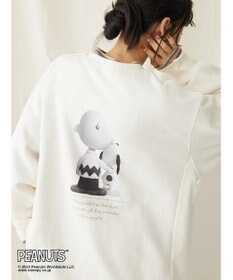 CRAFT STANDARD BOUTIQUE ＰＥＡＮＵＴＳ裏起毛スウェットクルー