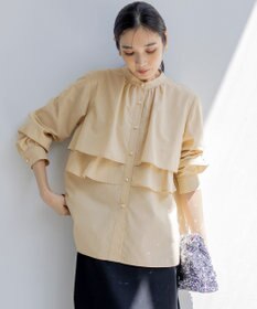 ANY SIS S ラッフルレイヤード ブラウス