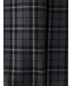 earth music&ecology チェックナロースカート