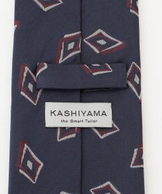 KASHIYAMA KASHIYAMAオリジナル【JAPAN MADE】ジオメトリックネクタイ