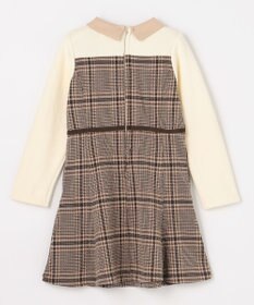 組曲 KIDS 【110-140㎝】レディチェック ワンピース