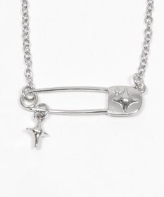 WEGO Lスセーフティピンモチーフネックレス