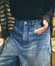 woadblue 【157】Long Rise Wide Pants デニムパンツ