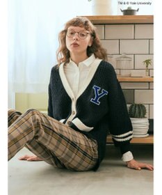 AMERICAN HOLIC ＴＭ＆Ｒ　ＹａｌｅＵｎｉｖｅｒｓｉｔｙニットカーディガン