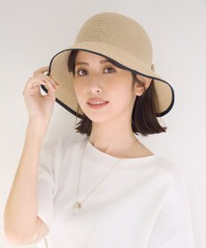 ANY SIS 【UVカット・洗える】リボンブレード ハット