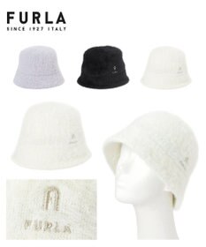 MOONBAT FURLA フェザーシャギークロッシェ