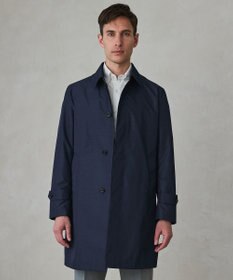 GOTAIRIKU ダウンライナー装着可【半裏仕様】メランジシャンブレー ステンカラースプリングコート