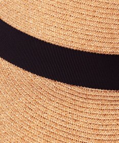 TOCCA 【UV98%以上カット・吸水速乾・抗菌防臭・洗える・サイズ調整可】BACK RIBBON BRAID CAP キャップ