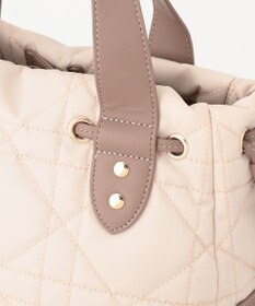 LA BAGAGERIE グリッドキルティングトート