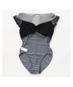 Chacott ハーフスリーブレオタード