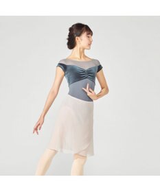 Chacott ハーフスリーブレオタード