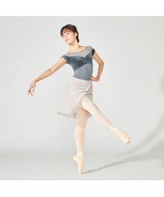 Chacott ハーフスリーブレオタード