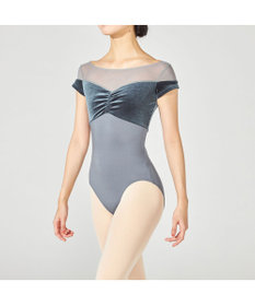 Chacott ハーフスリーブレオタード