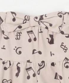 ANY KIDS 音符総柄キュロット