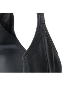 genten フェザートートバッグ　ワンショルダーバッグ