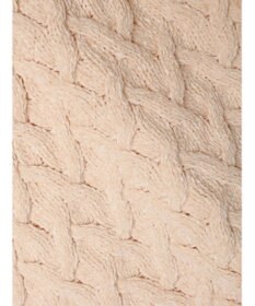 CRAFT STANDARD BOUTIQUE 洗えるモールケーブルニットチュニック