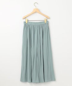 組曲 L 【春夏のNEWカラー登場】ギャザーライトデシン パンツ