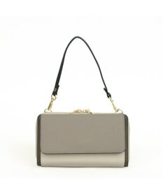 UNBILLION カシュカシュ cachecache / WEB限定カラーコンビウォレットショルダーバッグ