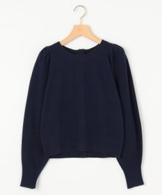 組曲 L 【前後着用可】BOREROタックプルオーバー ニット