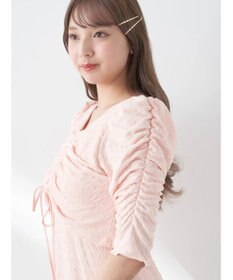 earth music&ecology やわらかカットソーレイヤード見えワンピース