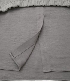 YECCA VECCA 素材MIXレイヤード起毛プルオーバー