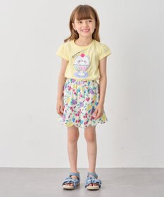 ANY KIDS 【水で色が変わる】接触冷感 しろくま ミラクルプリント Tシャツ