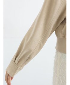 Te chichi スウェードジップブルゾン