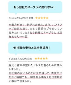 BRADELIS New York 【NuBra /蒸れにくい・軽量・響きにくい】 ヌーブラ・ブリーズ  正規品 汗や蒸れを予防 通気性抜群 ブライダルインナー Tシャツブラ