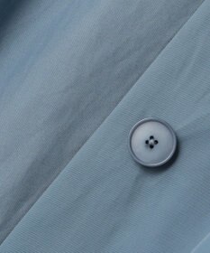 自由区 【春の必需品・オンオフ使える】コットンナイロンバルカラー コート