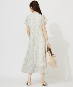 ANY SIS S 【洗える】ミニフラワープリント ワンピース