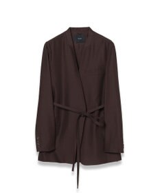 ソフトコットンシルク ノーカラージャケット / JOSEPH | ファッション