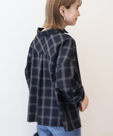 AMERICAN HOLIC イージーケアチェックショート丈シャツ